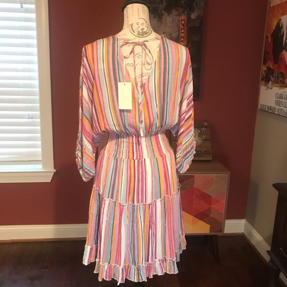 ♥️2 left ♥️Multicolor spring dress - Picture 8 of 8